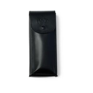 Black Leather Glasses Case